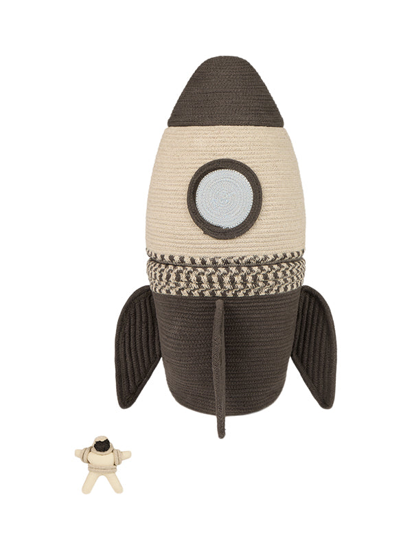 Rocket Storage Basket Pretend Play Lorena Canals   