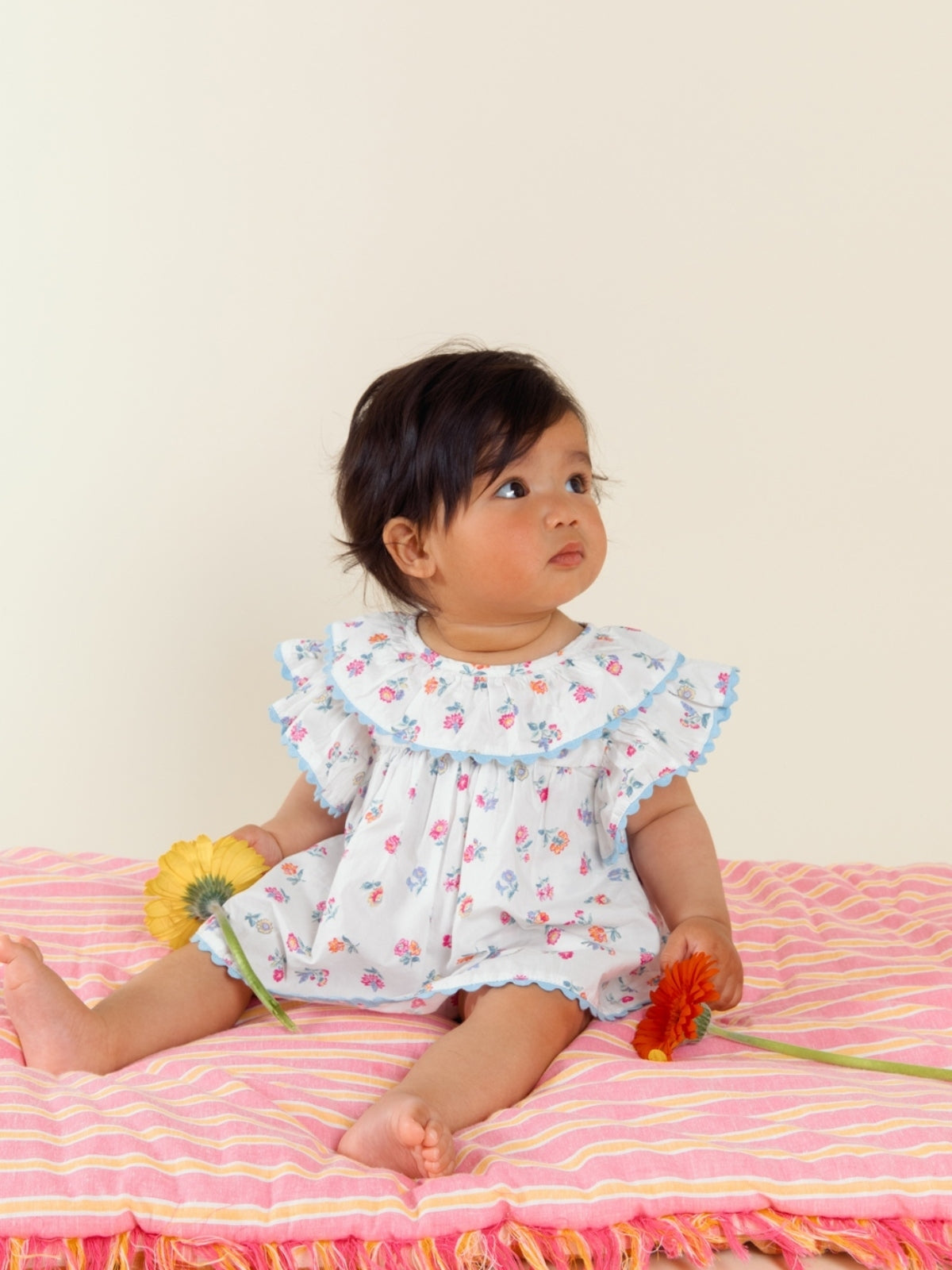 Anusha Ditsy Floral Baby Dress Dresses Louise Misha