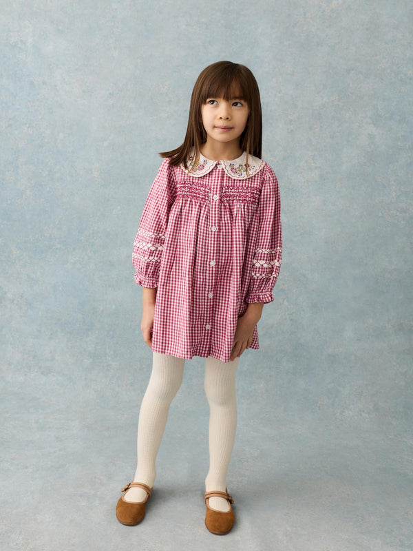 Delina Smocked Dress