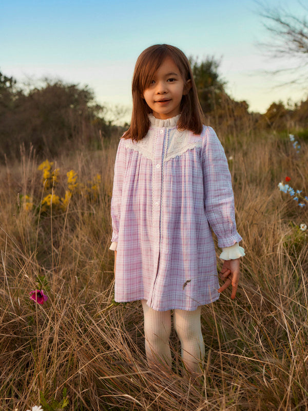 Floriane Check Dress