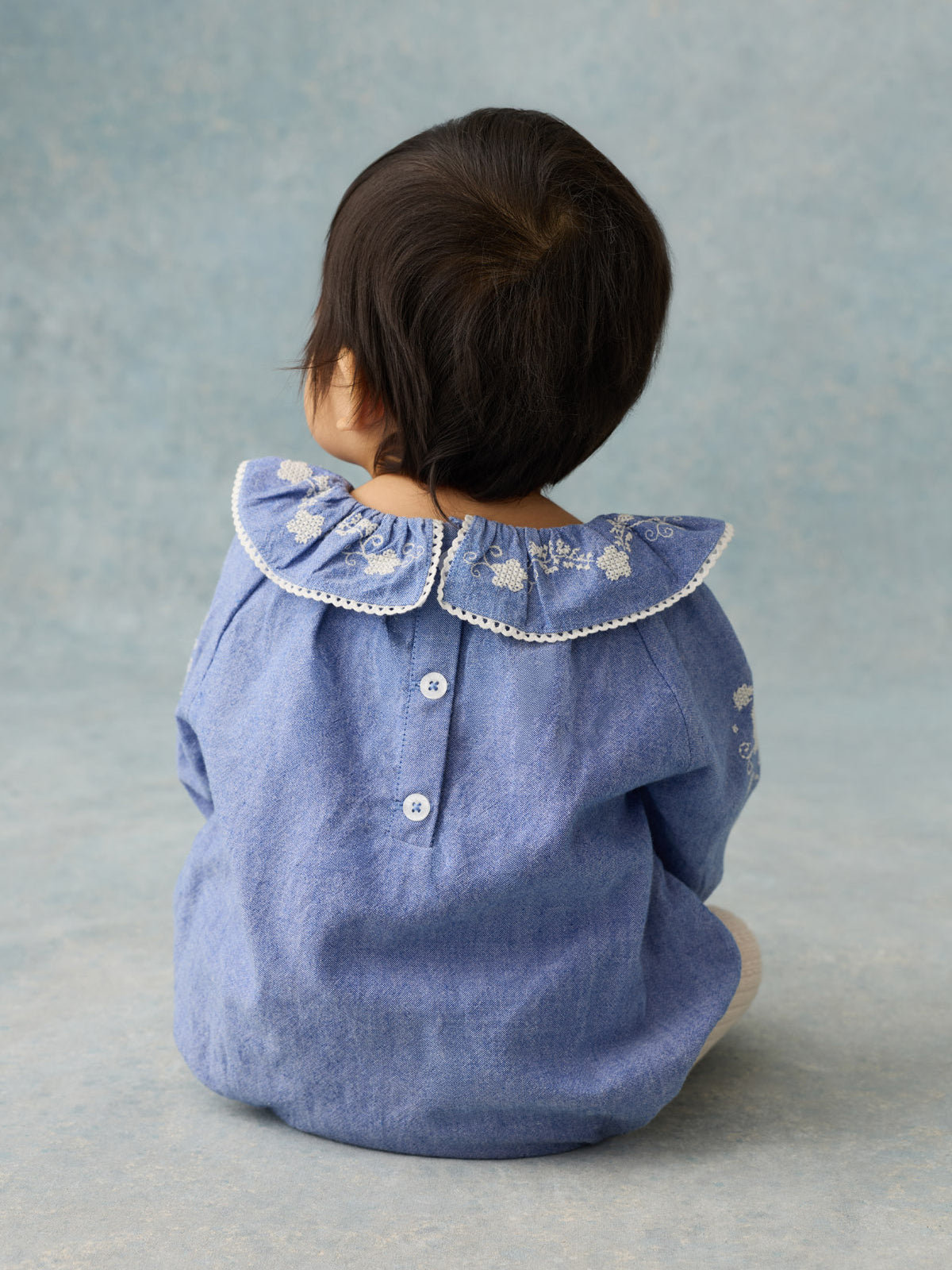 Ilani Embroidered Romper Rompers Louise Misha