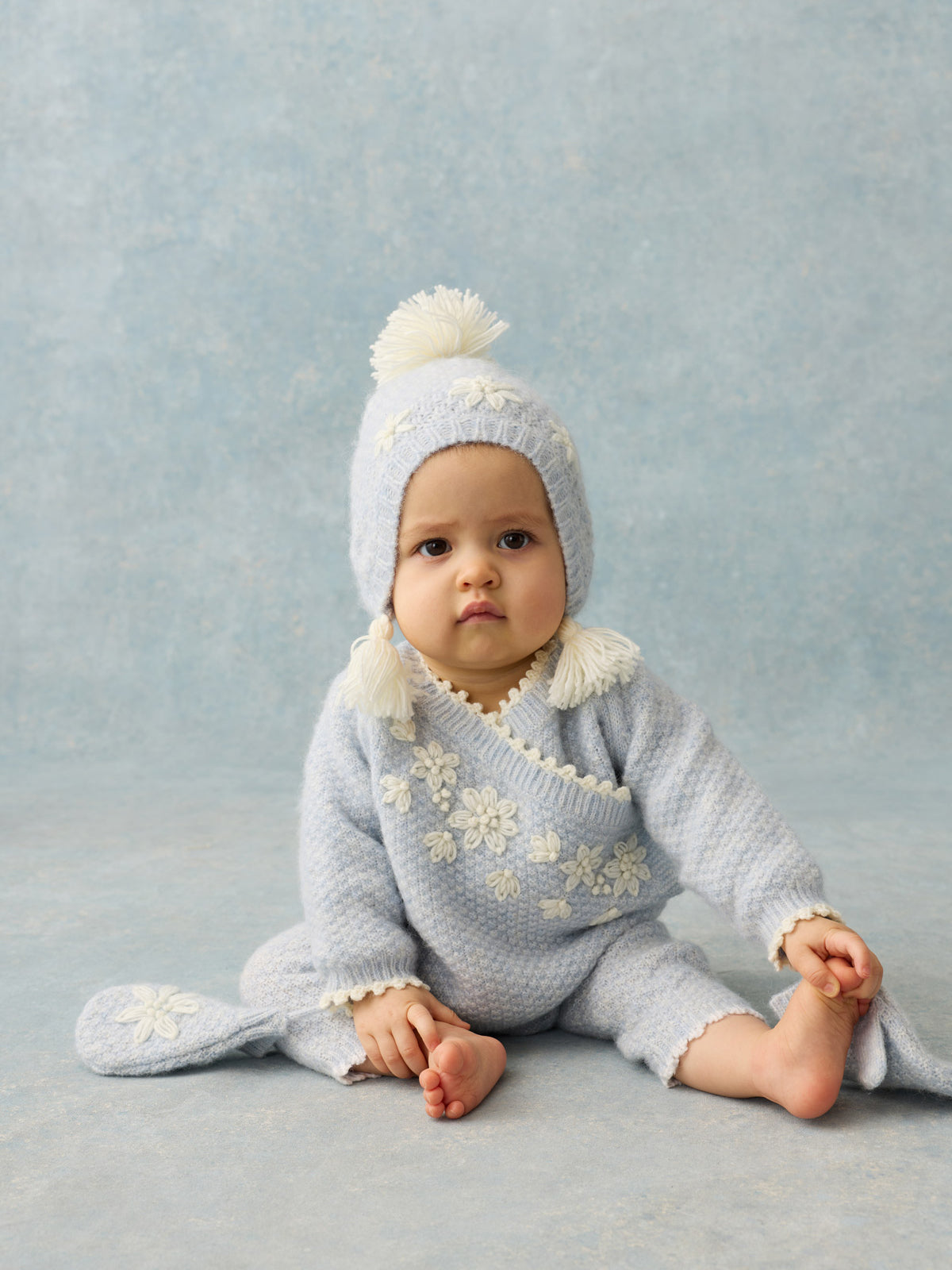 Lilana Knit Baby Set Sets Louise Misha