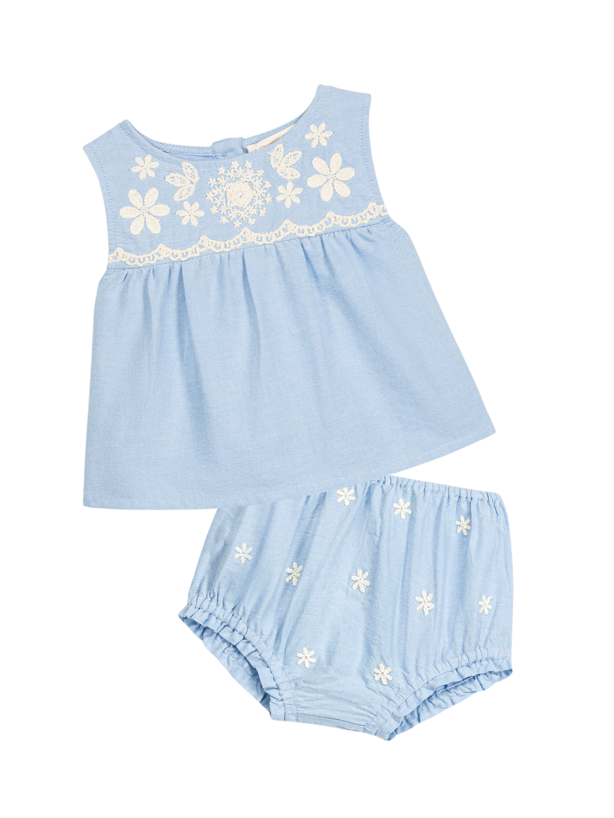 Malaya Embroidered Oxford Set Sets Louise Misha Oxford Blue 6M