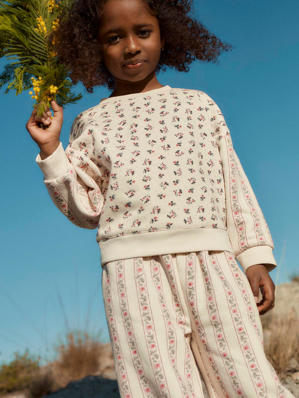 Rosalia Floral Sweatshirt Set