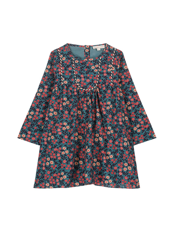 Roulotta Piped Floral Dress Dresses Louise Misha Star Garden 3Y 