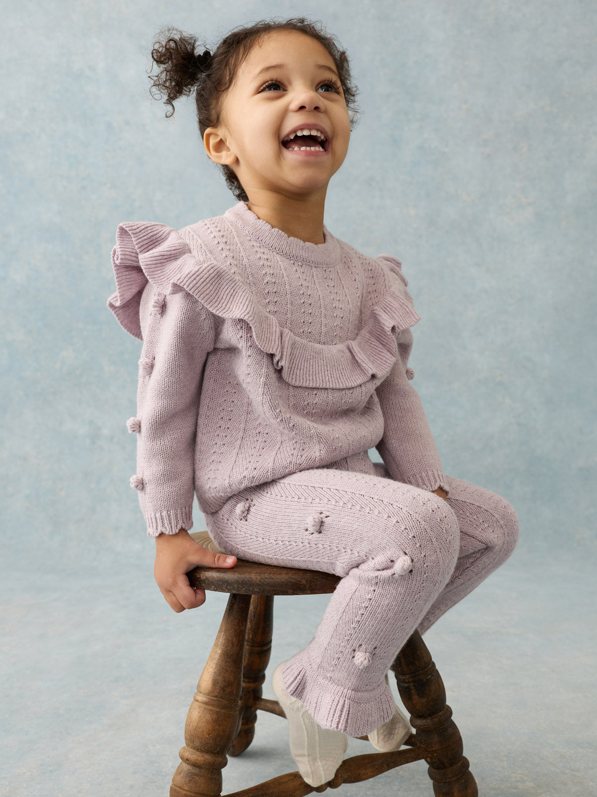 Satiane Ruffle Sweater Set Sets Louise Misha