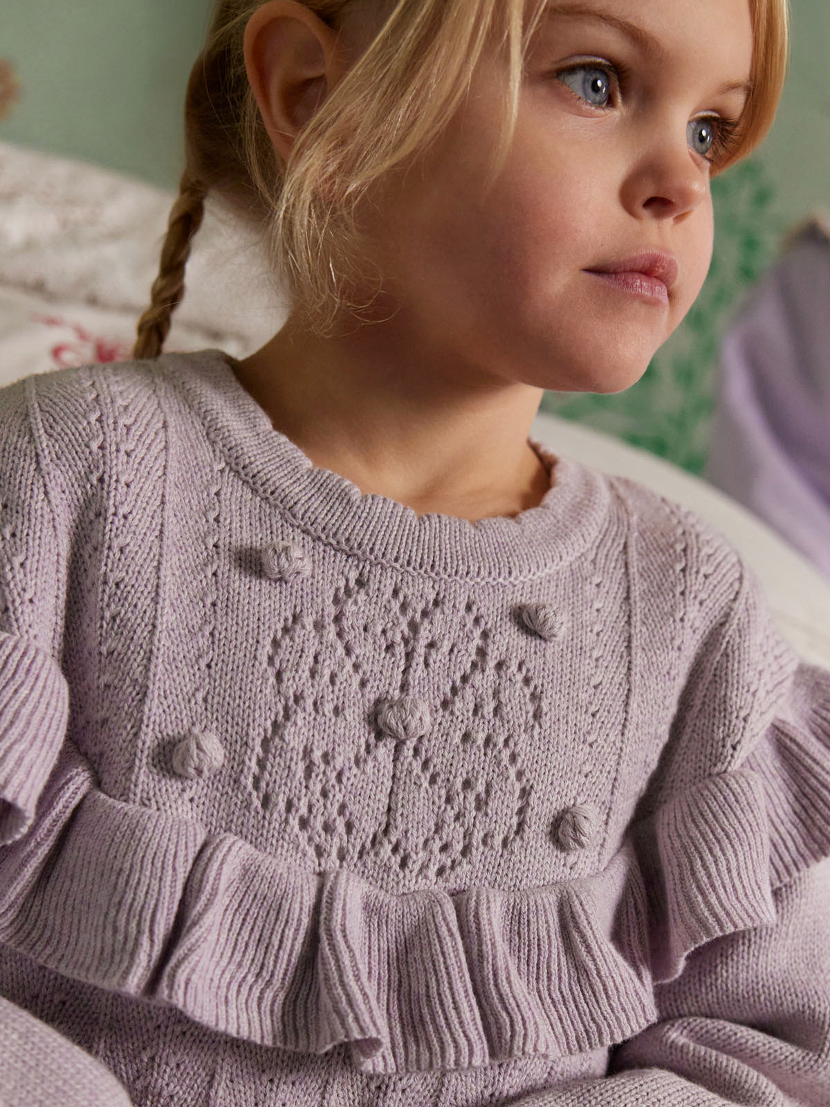 Satia Ruffle Sweater Set Sets Louise Misha
