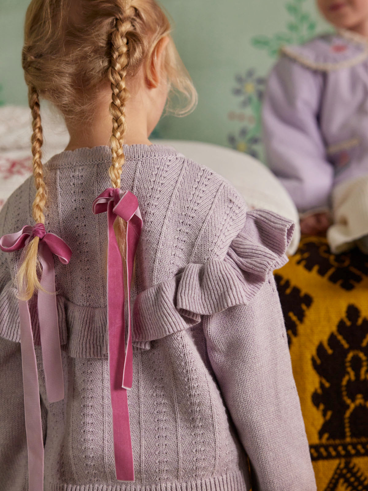 Satia Ruffle Sweater Set Sets Louise Misha