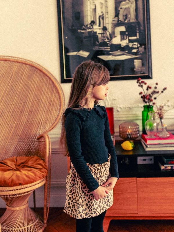 Alinou Ribbed Collar Sweater Sweaters Louis Louise