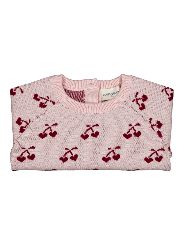 Elia Cherry Baby Sweater Set Sets Louis Louise