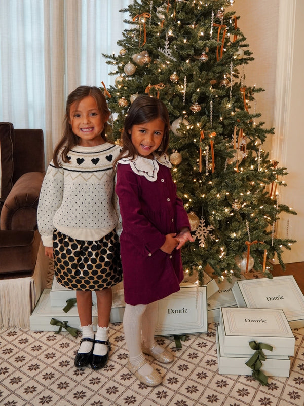 Elia Heart Pattern Sweater Sweaters Louis Louise