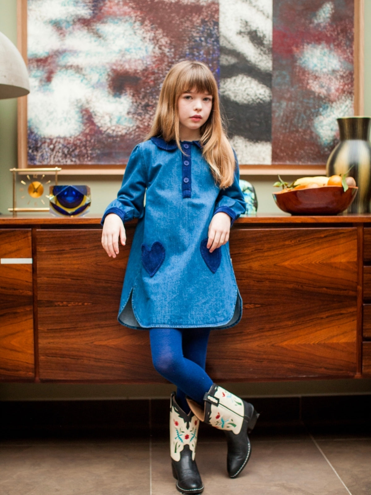 Margareta Denim Dress Dresses Louis Louise   