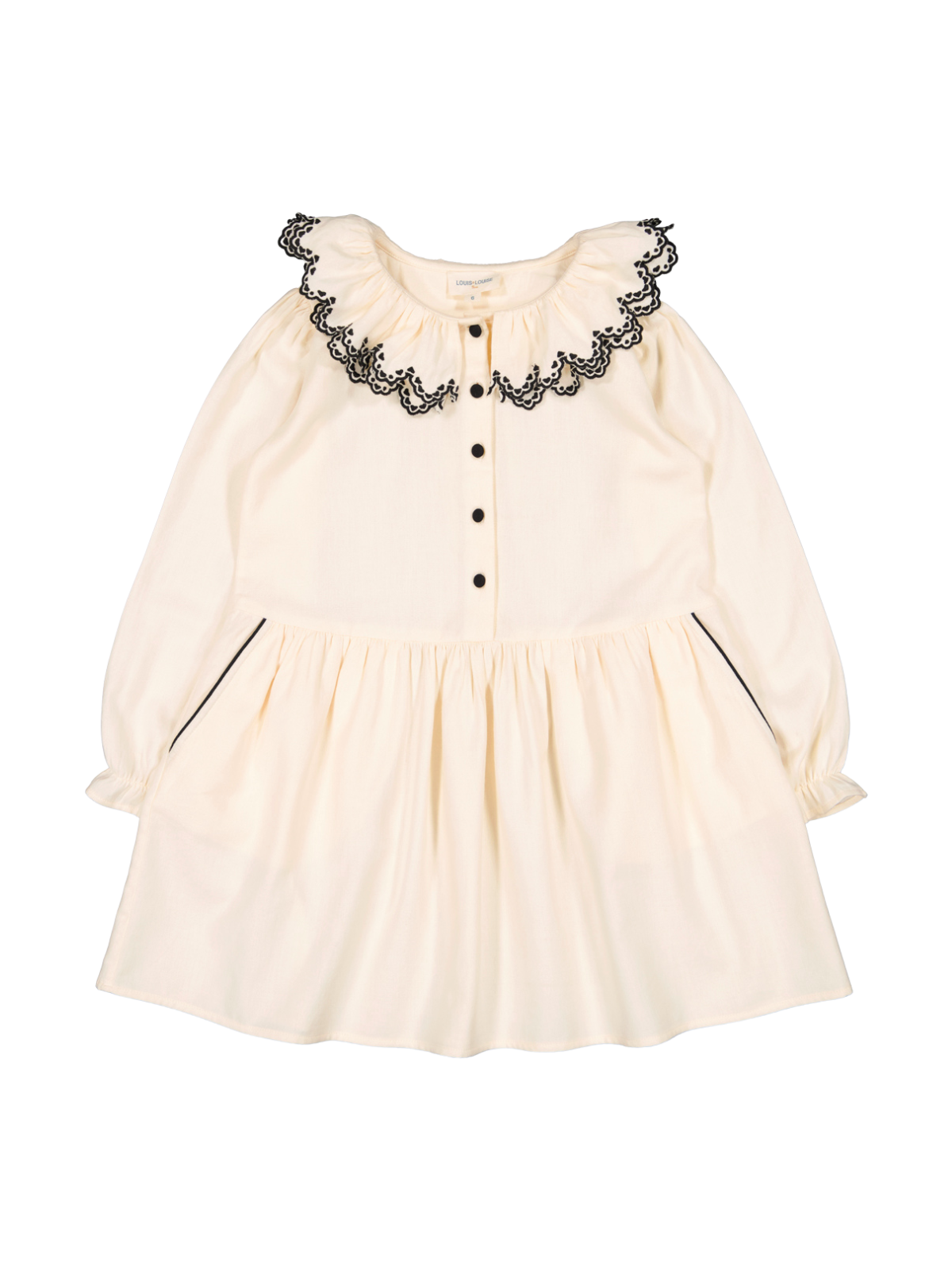 Myriam Dress Dresses Louis Louise Cream 3Y 
