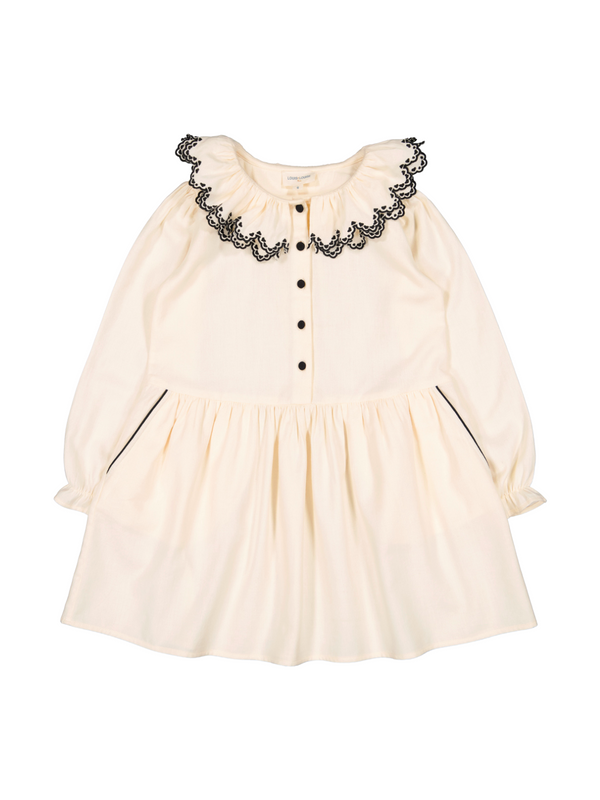 Myriam Dress Dresses Louis Louise Cream 3Y 