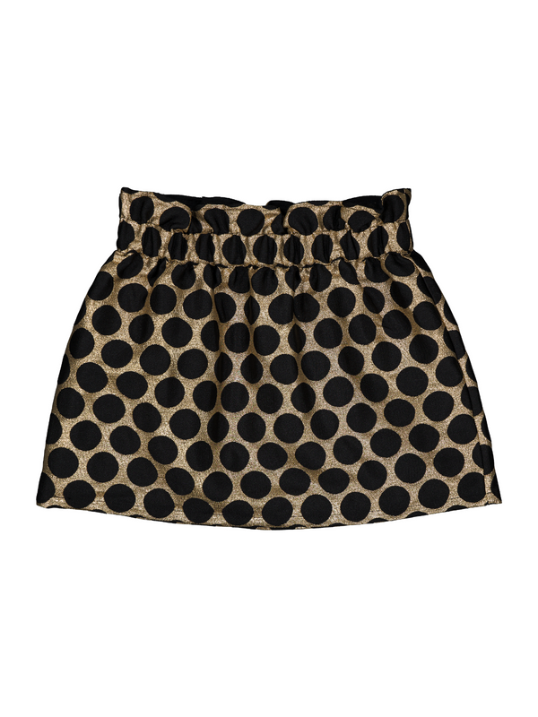 Zippa Brocade Dot Skirt Skirts Louis Louise Black 3Y
