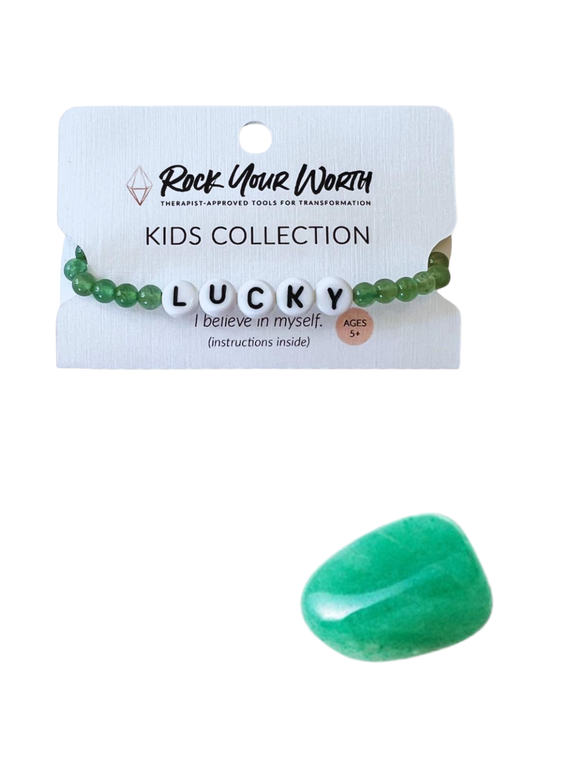 Lucky Bracelet and Gemstone Set Jewelry Rock Your Worth   