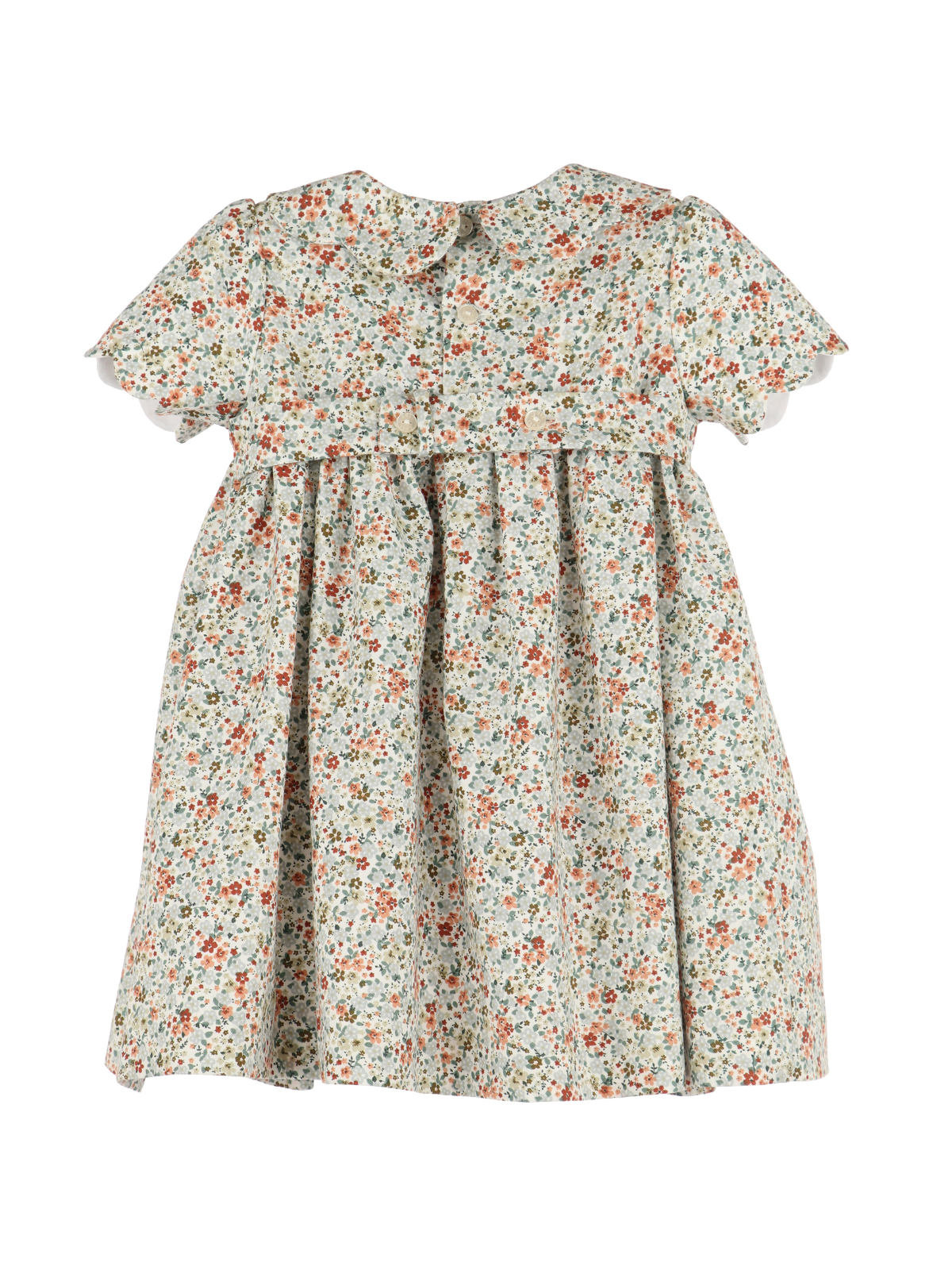 Autumn Glow Smocked Babydoll Dress Dresses Luli & Me