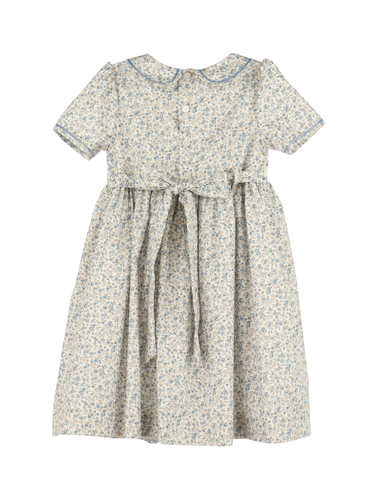 Blue Mulberry Smocked Dress Dresses Luli & Me