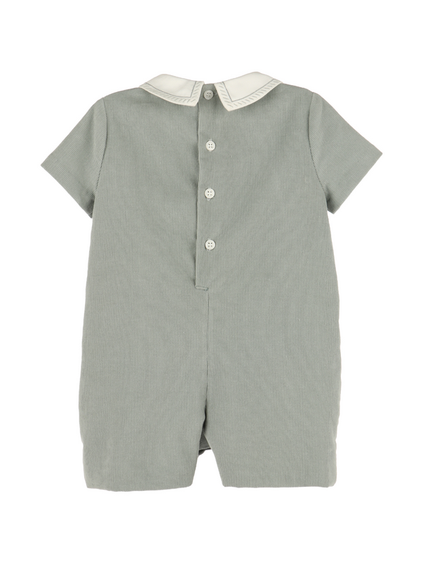 Cozy Corduroy Romper Rompers Luli & Me