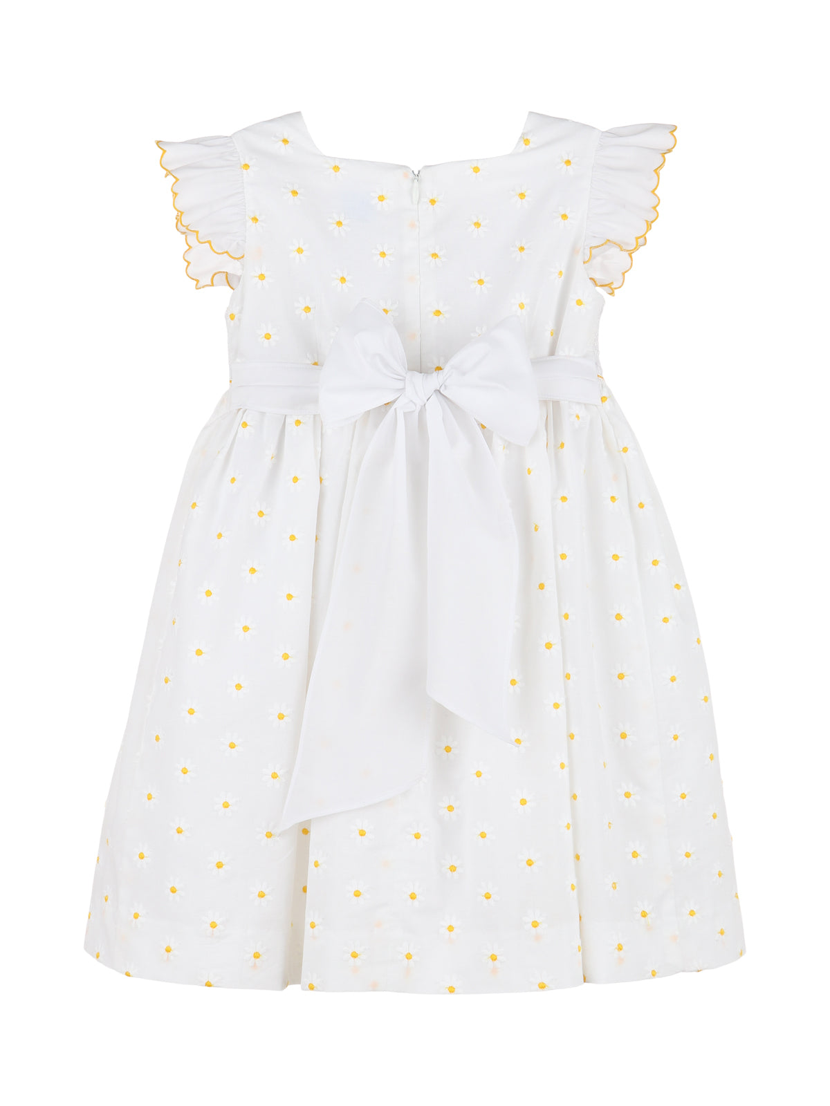 Daisies Smock Dress Dresses Luli & Me