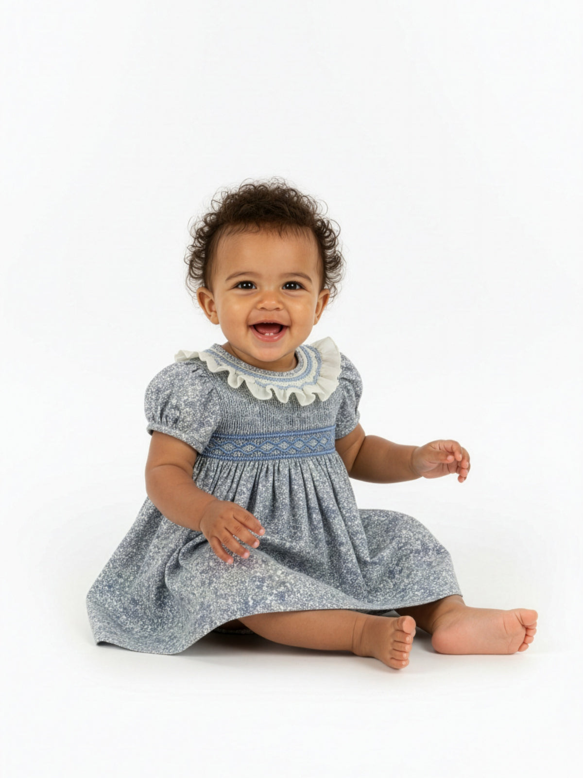Fall Bloom Smocked Dress Dresses Luli & Me