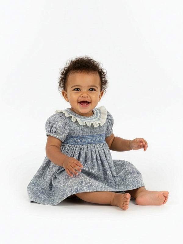 Fall Bloom Smocked Dress Dresses Luli & Me
