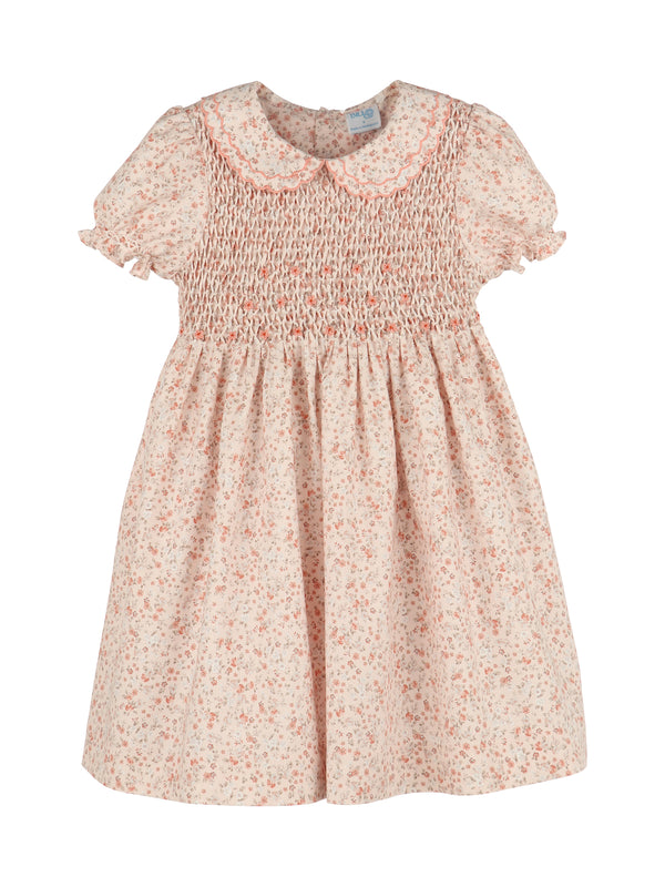 Honeycomb Smocked Dress