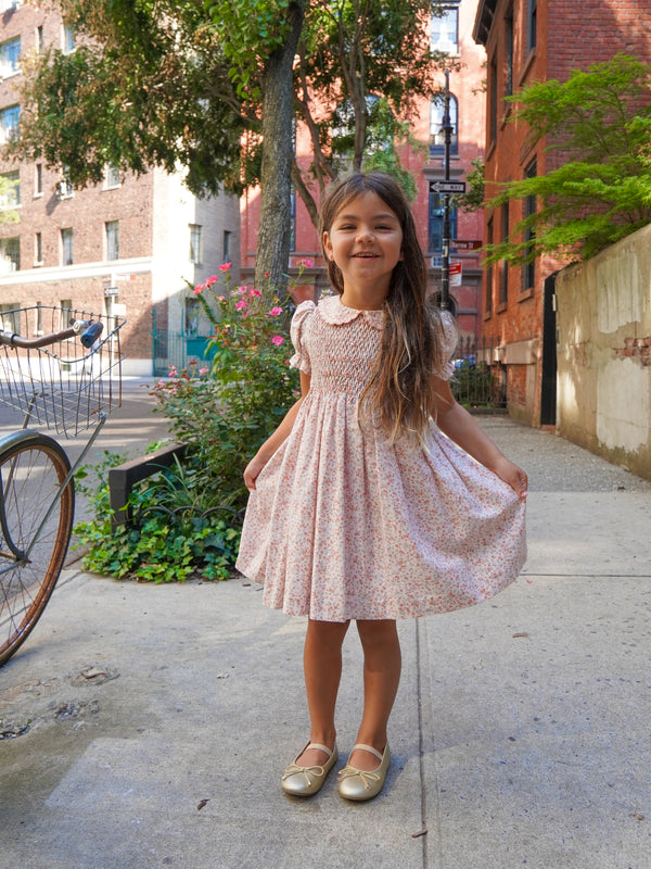 Honeycomb Smocked Dress