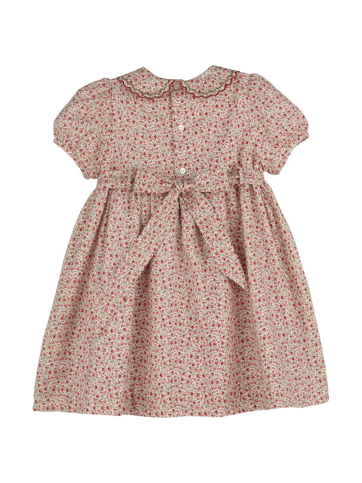 Mulberry Floral Smocked Dress Dresses Luli & Me