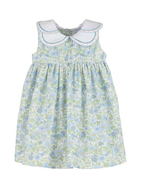 Permino mintcream Standard dress with aquamarine pearl