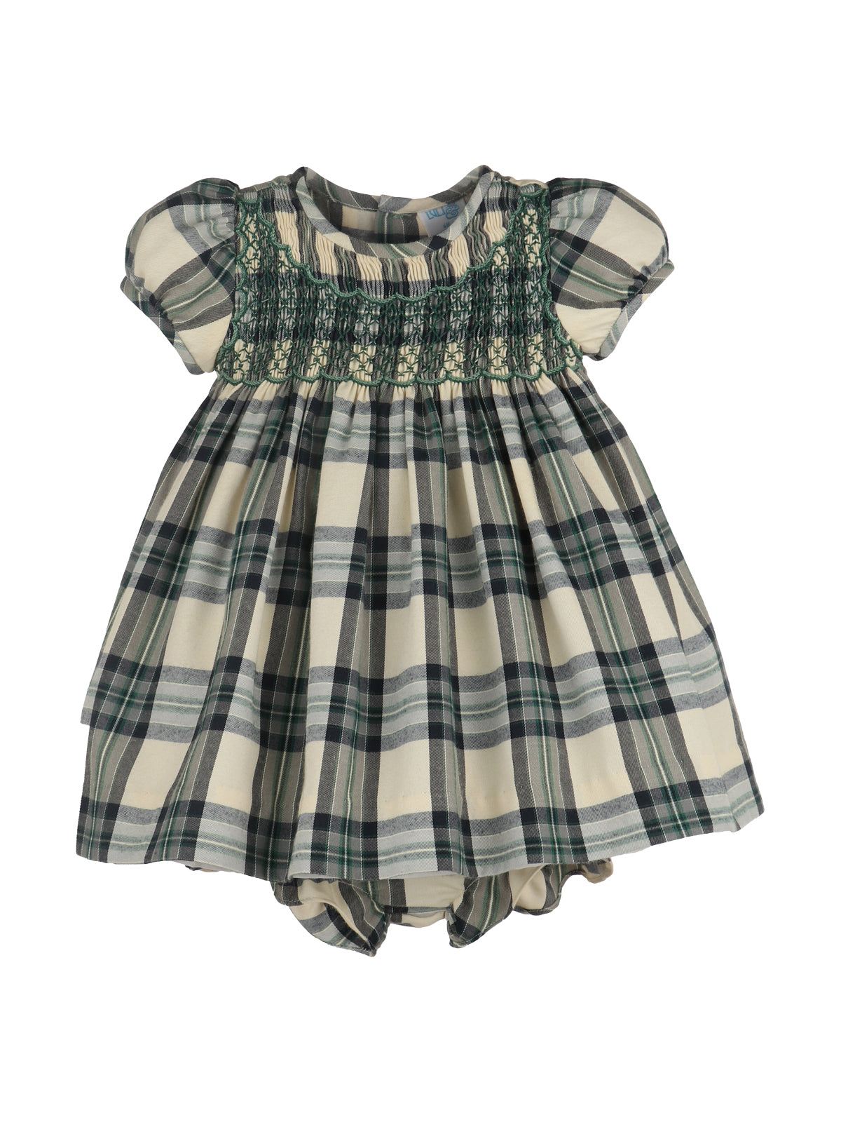 Tea Time Checks Smocked Dress Dresses Luli & Me