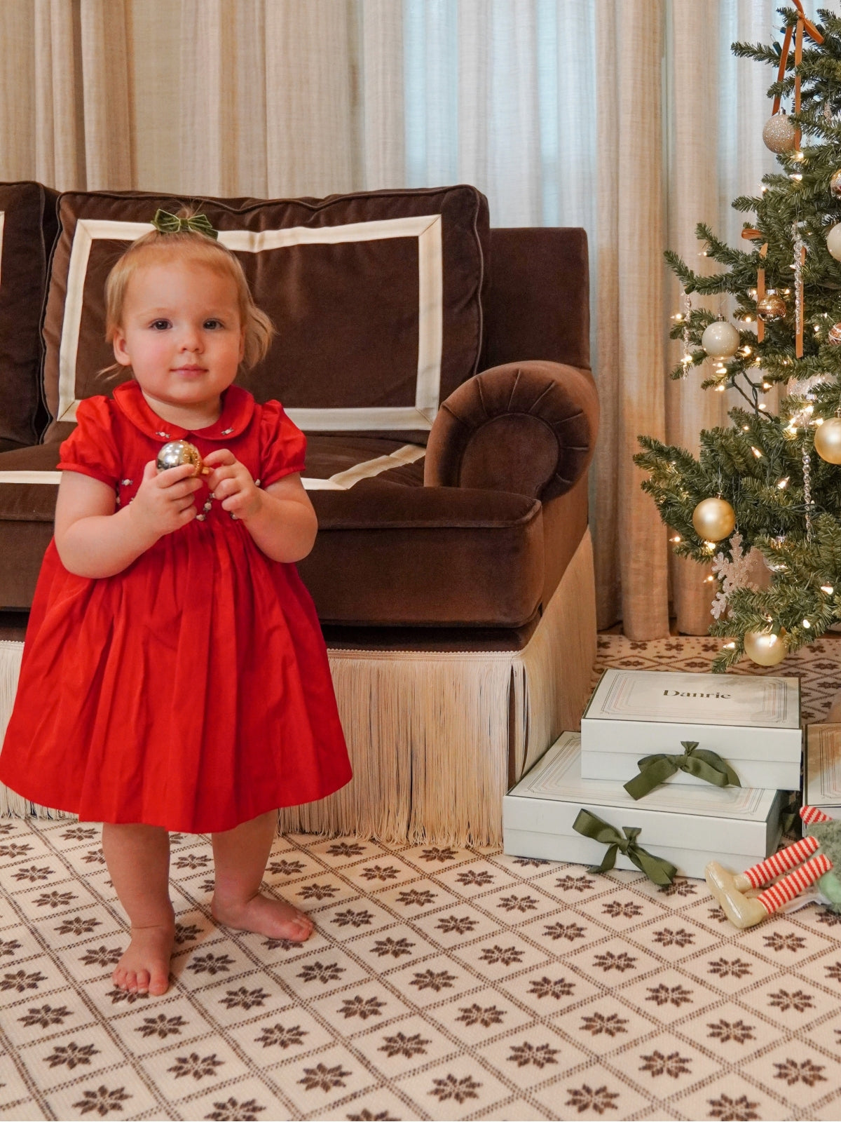 Twilight Taffeta Smocked Dress Dresses Luli & Me