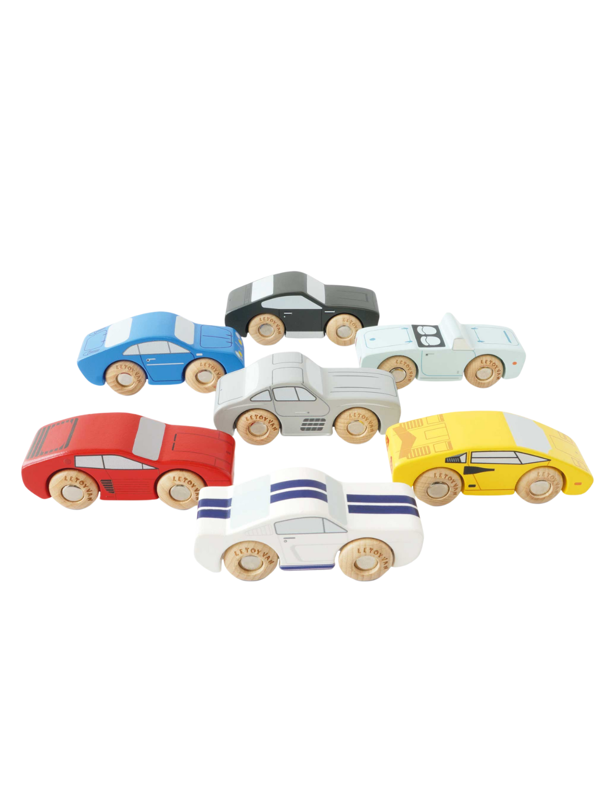 Classic Wooden Sports Cars Vehicles Le Toy Van