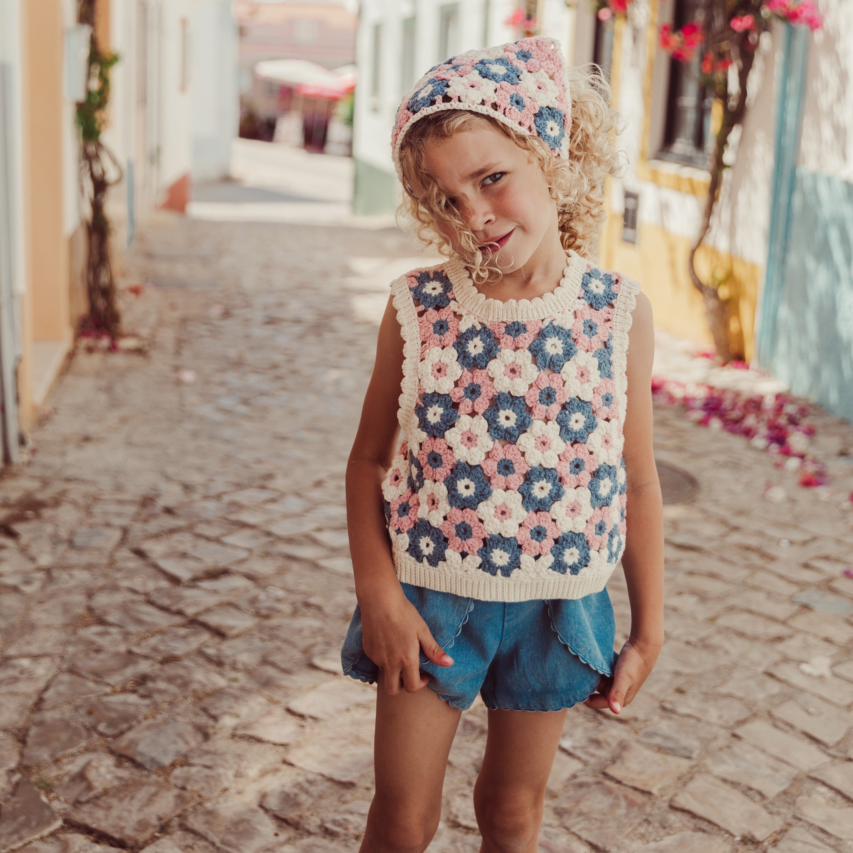 louise misha crochet top
