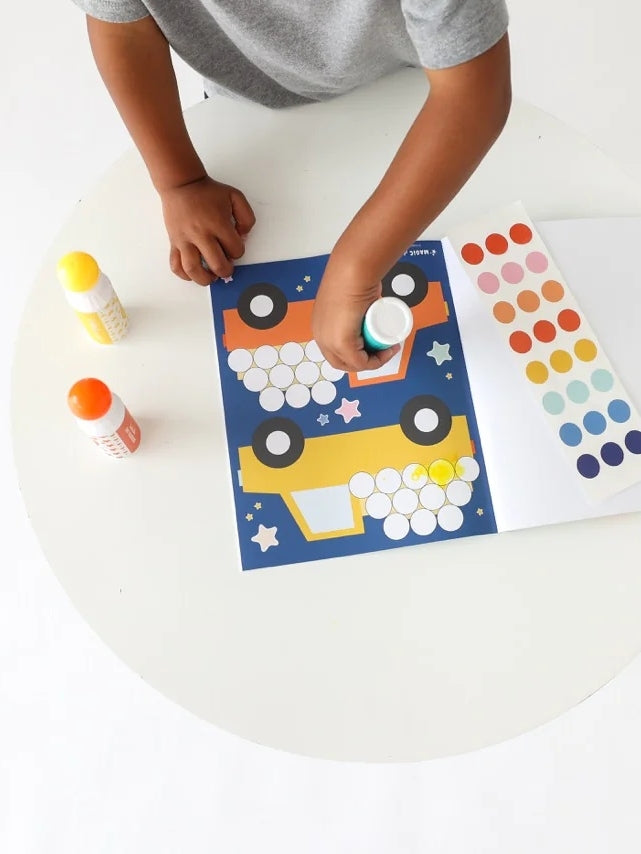 Activity Kit - Transportation Dot Arts & Crafts Magic Playbook   
