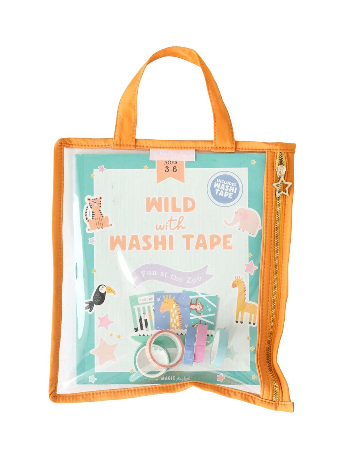 Activity Kit - Wild with Washi Tape Arts & Crafts Magic Playbook   