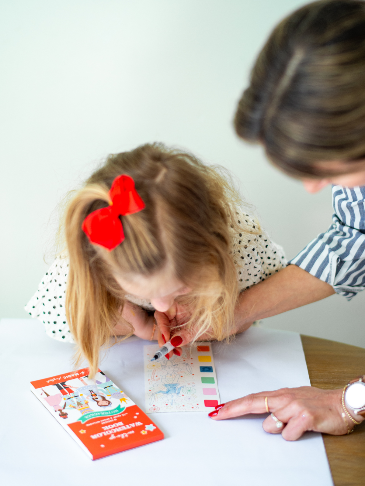 Nutcracker Watercolor Book Arts & Crafts Magic Playbook