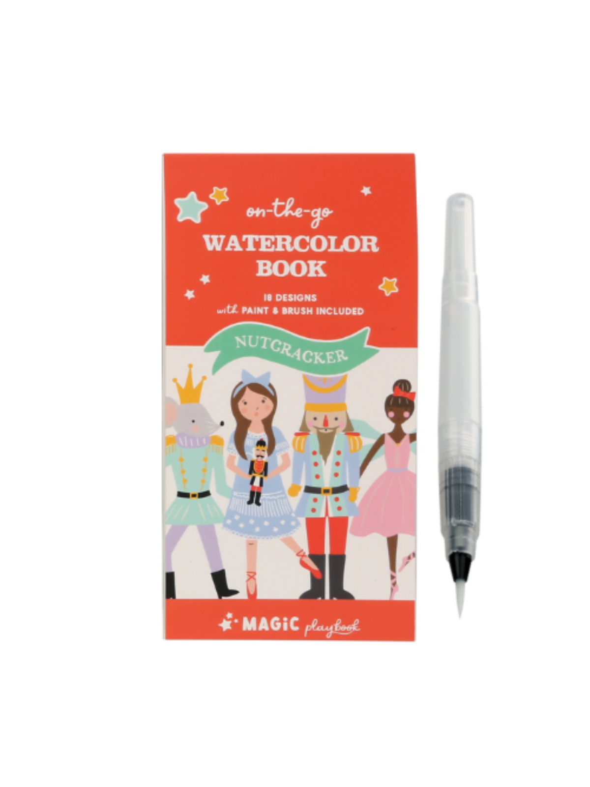 Nutcracker Watercolor Book Arts & Crafts Magic Playbook