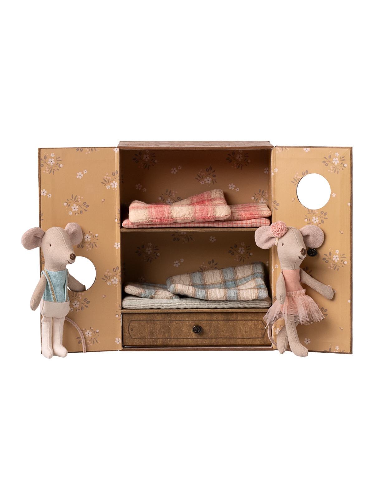Ballet Mice in Dance Studio, Little Brother and Sister Pretend Play Maileg