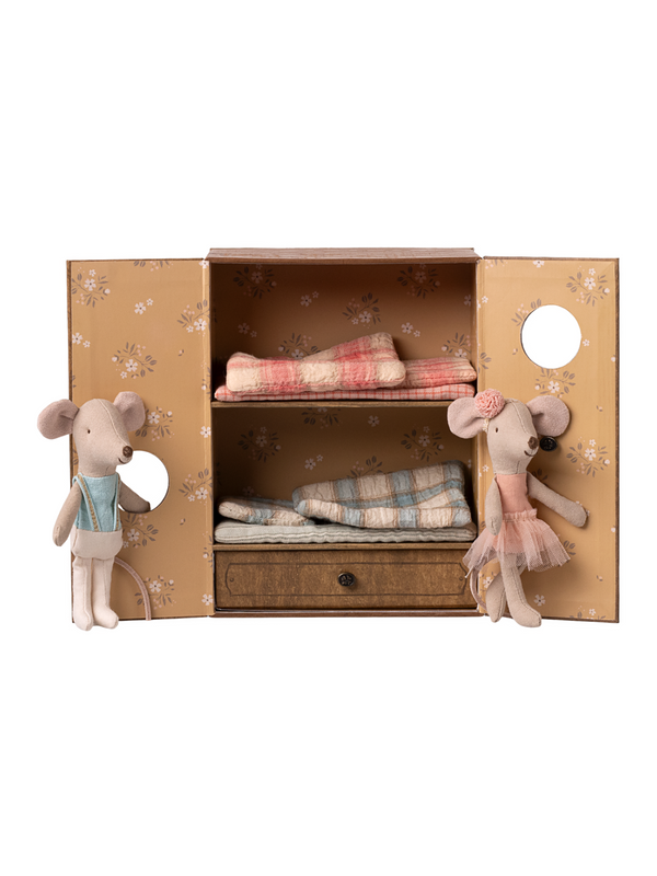 Ballet Mice in Dance Studio, Little Brother and Sister Pretend Play Maileg