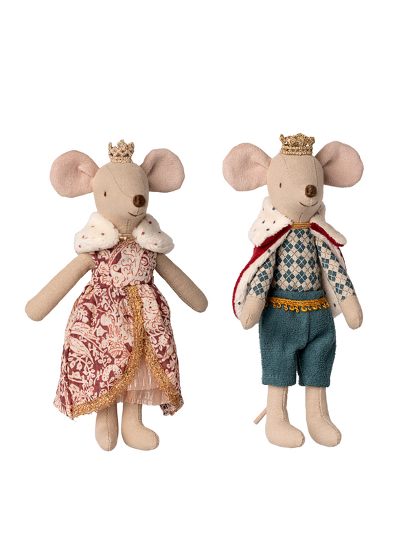King and Queen Mice, Mum and Dad Pretend Play Maileg