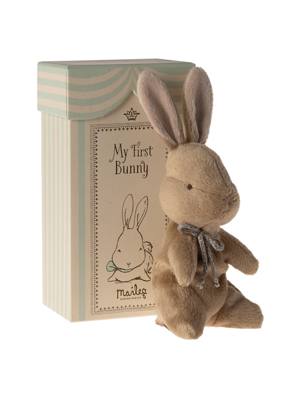 My First Bunny - Light Blue Plush Maileg Light Blue