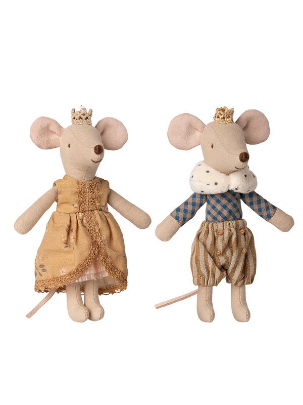 Prince and Princess Mice, Big Brother and Sister Pretend Play Maileg