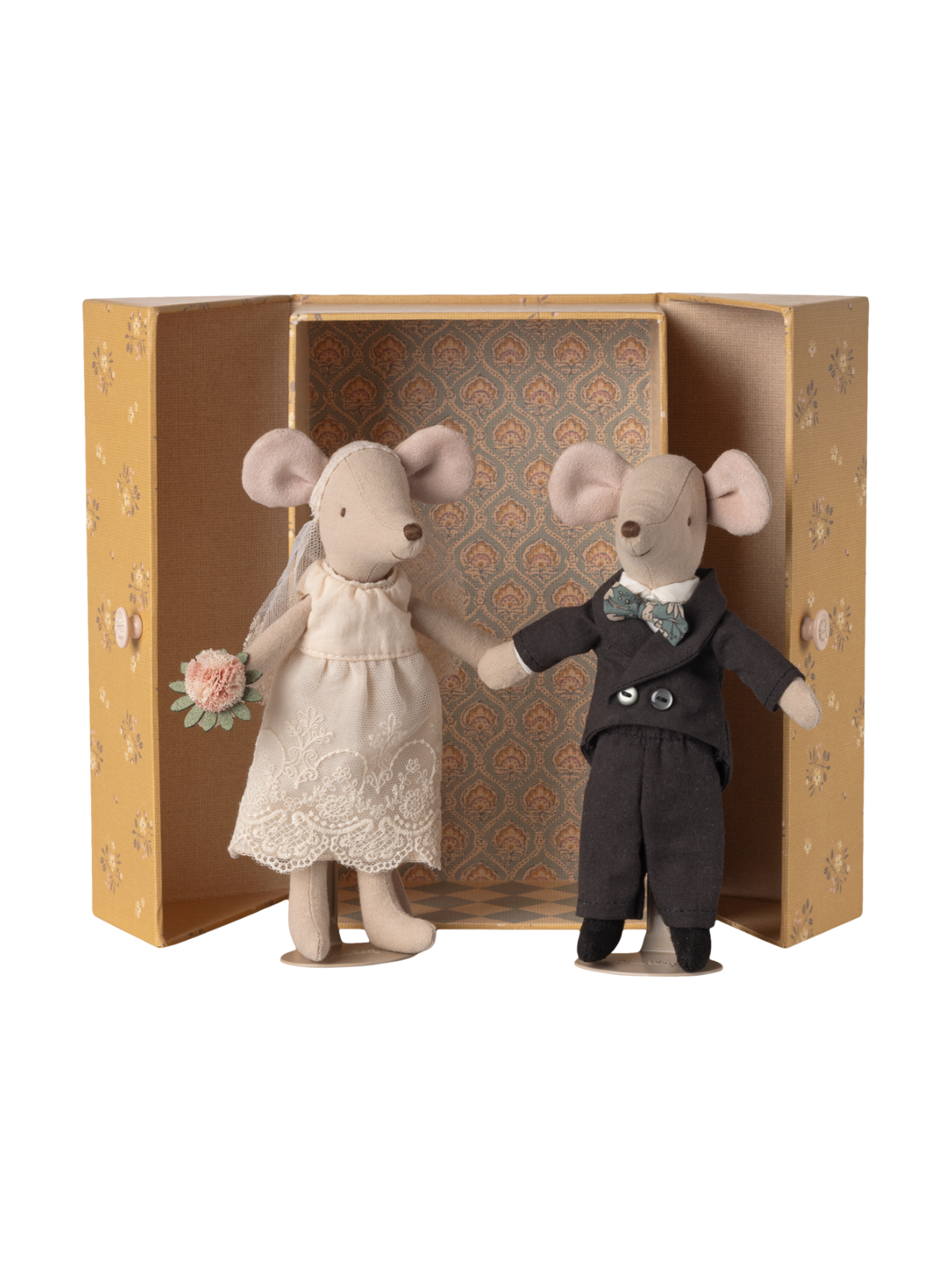 Wedding Mice Set Pretend Play Maileg