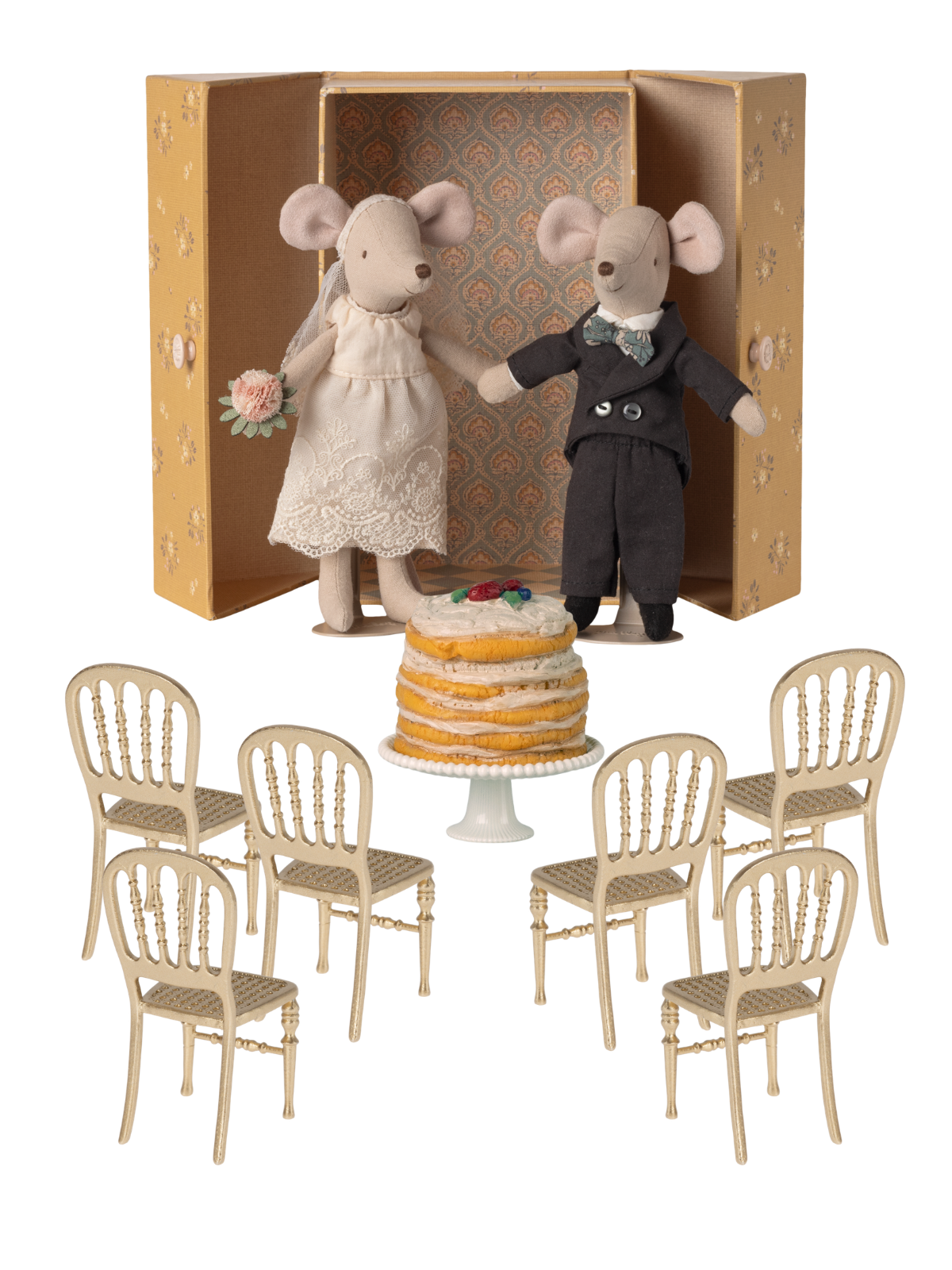 Wedding Mice Set Pretend Play Maileg