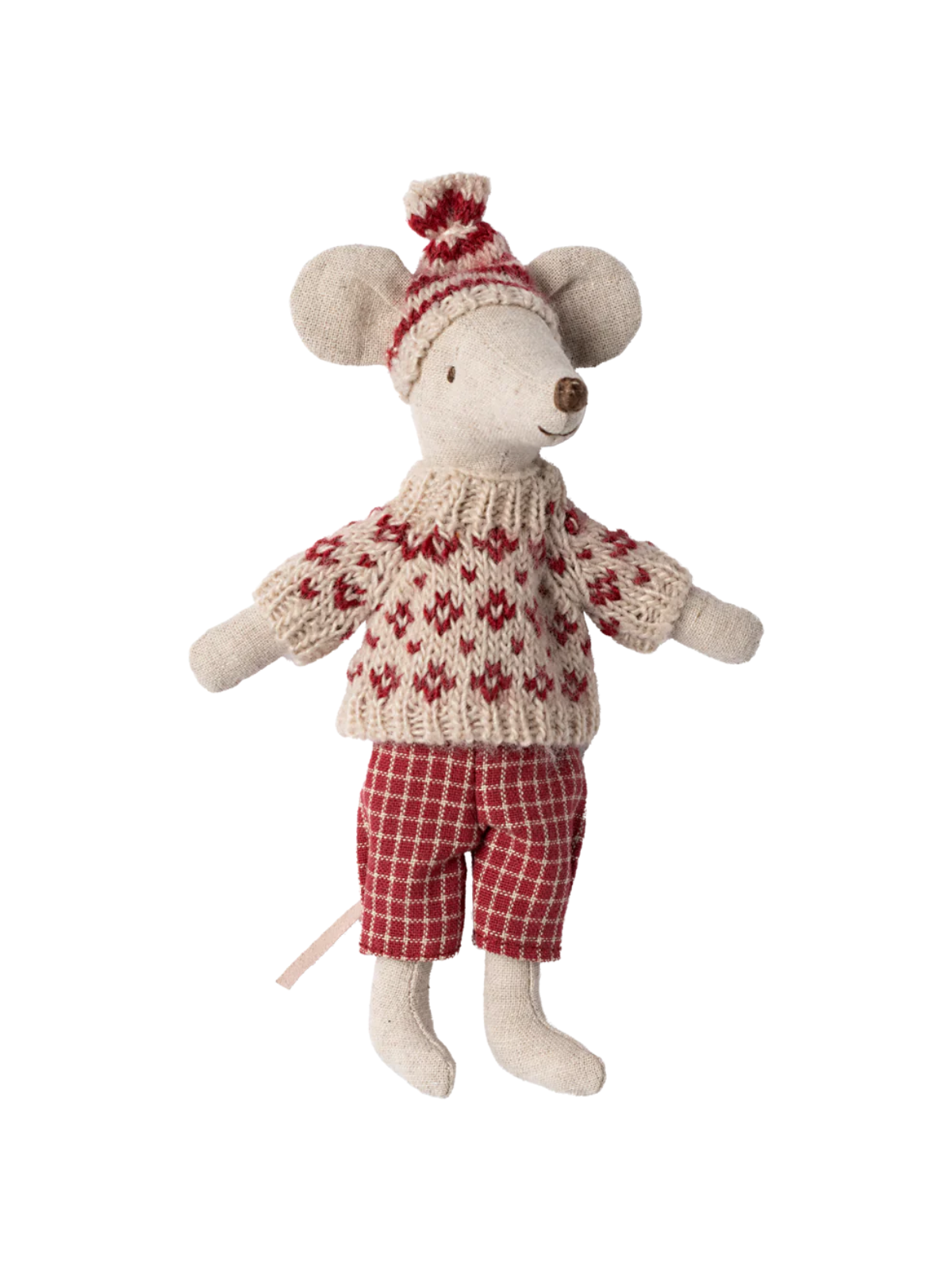 Winter Mouse with Ski Set - Mum Pretend Play Maileg   