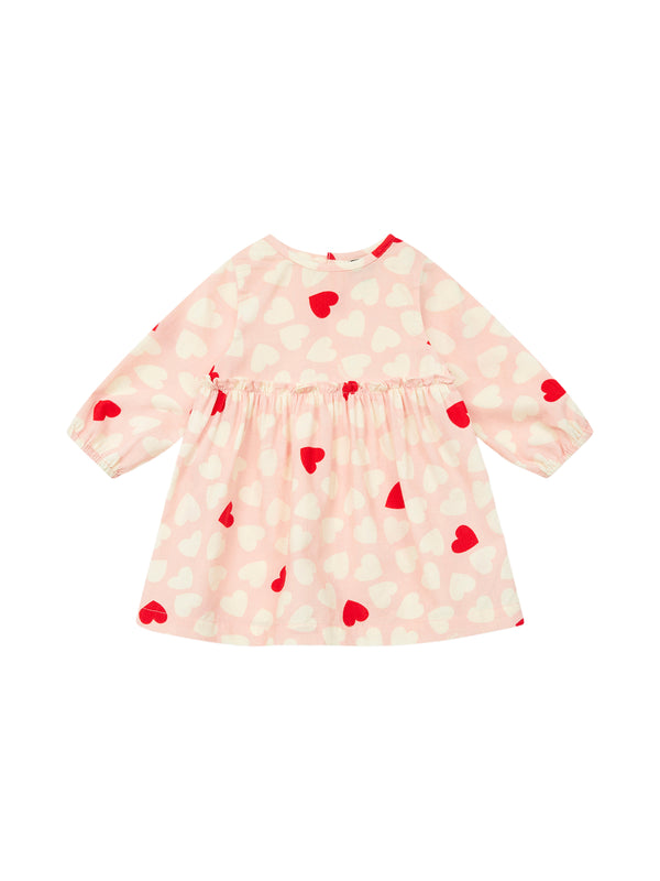 Hearts Dress Dresses Bonton Light Pink 6M 