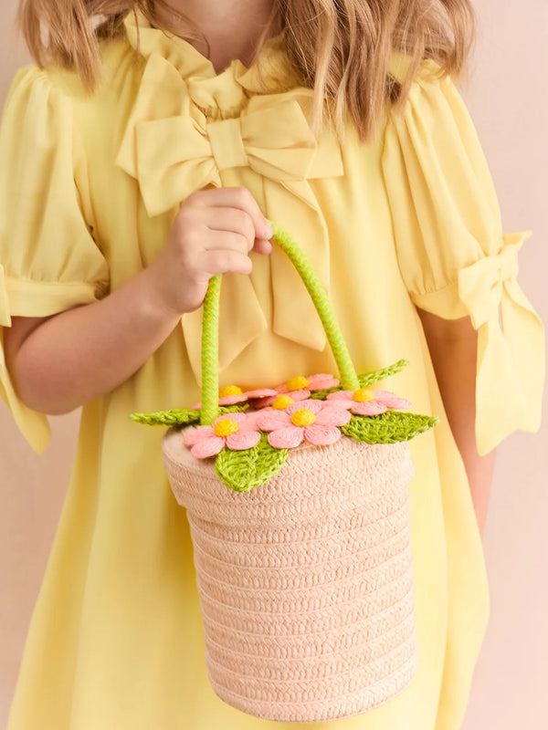 Flower Pot Basket Purse