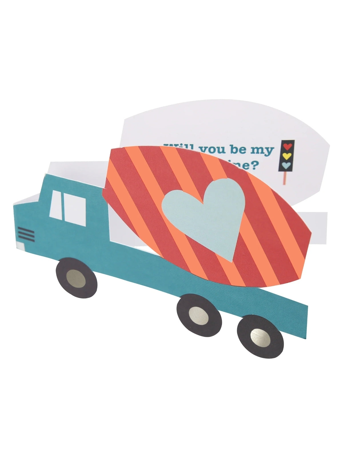 Trucks Valentines Cards 24Pk Party Supplies Meri Meri