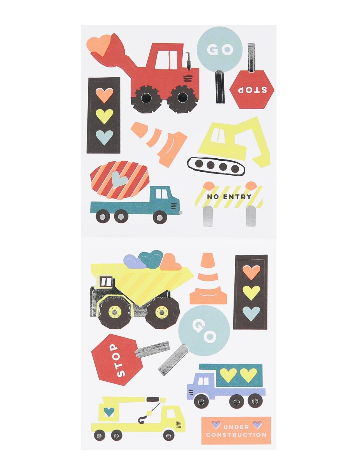 Trucks Valentines Cards 24Pk Party Supplies Meri Meri